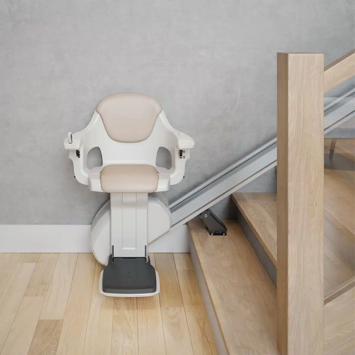 Cadira elevadora HomeGlide instal·lada